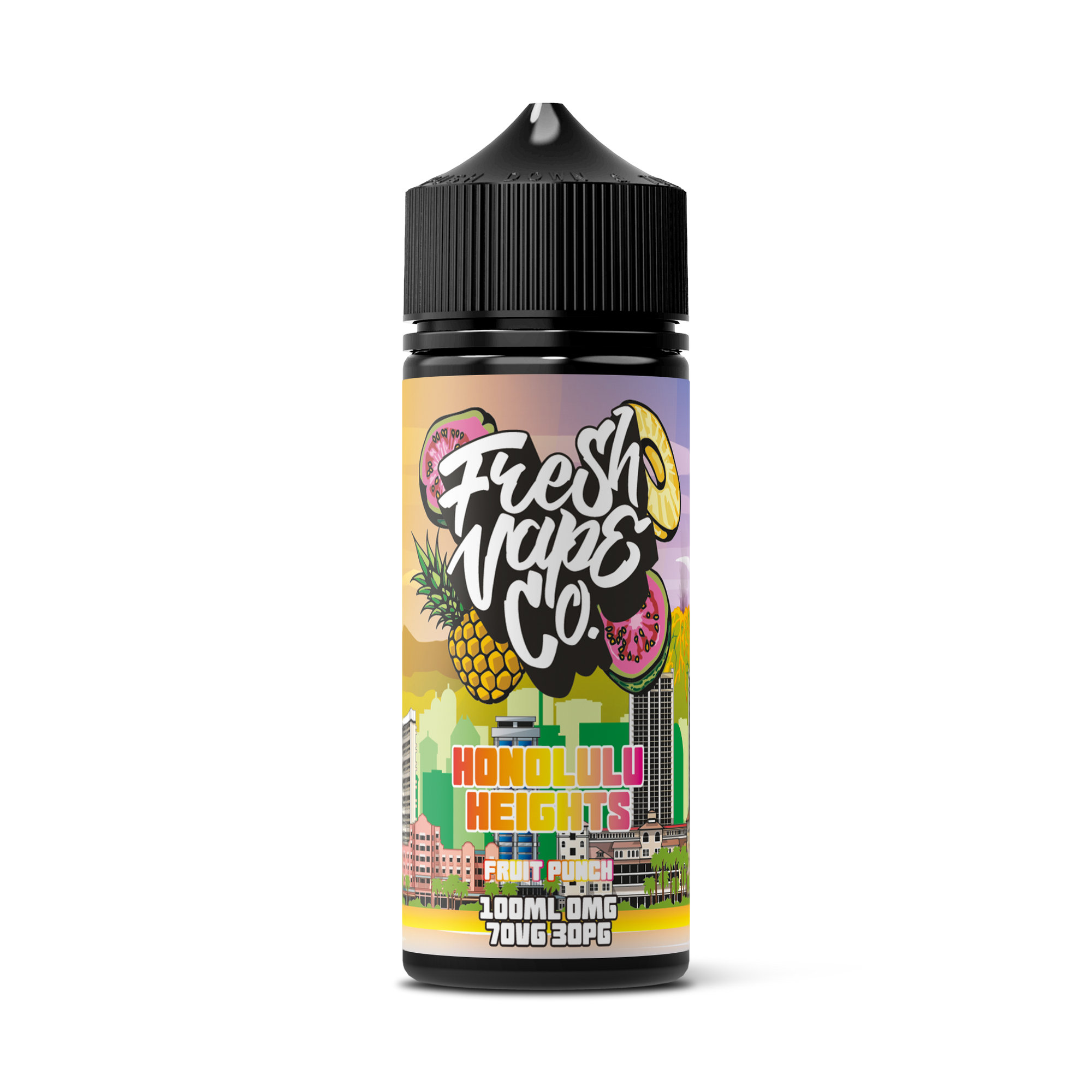 FRESH VAPE CO HONOLULU HEIGHTS 100ML SHORTFILL E LIQUID Vape Grind