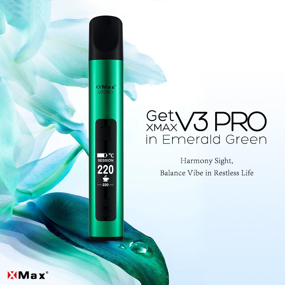 XMax V3 PRO On-Demand Vaporizer - Black - Dry Herb Vaporizers Australia